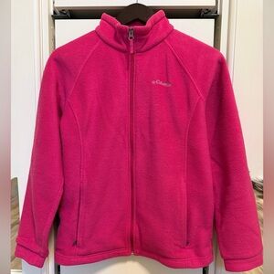 Columbia Vibrant Pink Fleece Jacket